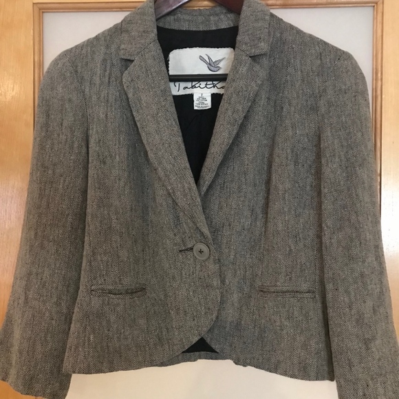 Anthropologie Tabitha Crop Jacket - Picture 2 of 3